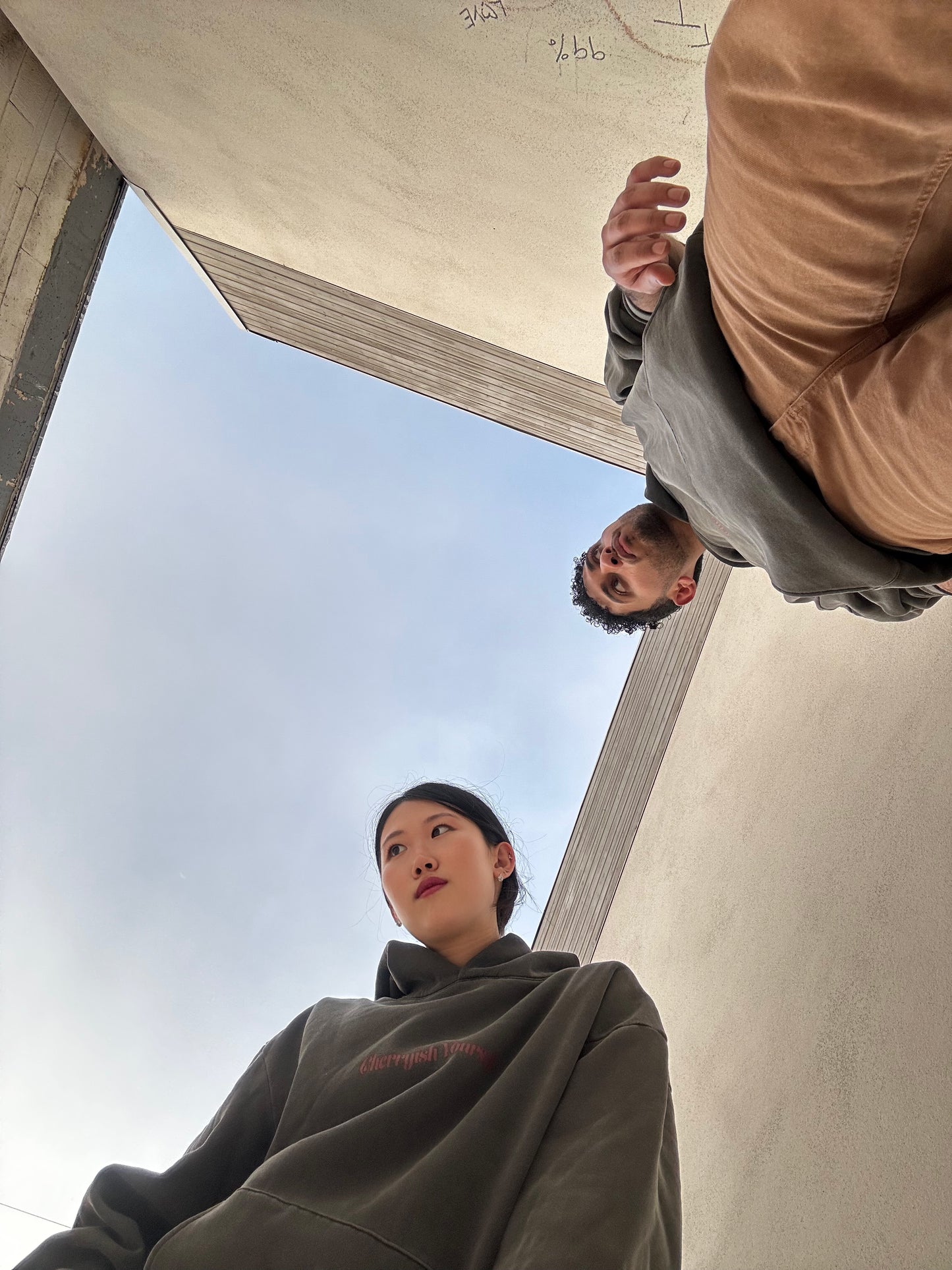 cherry walk hoodie