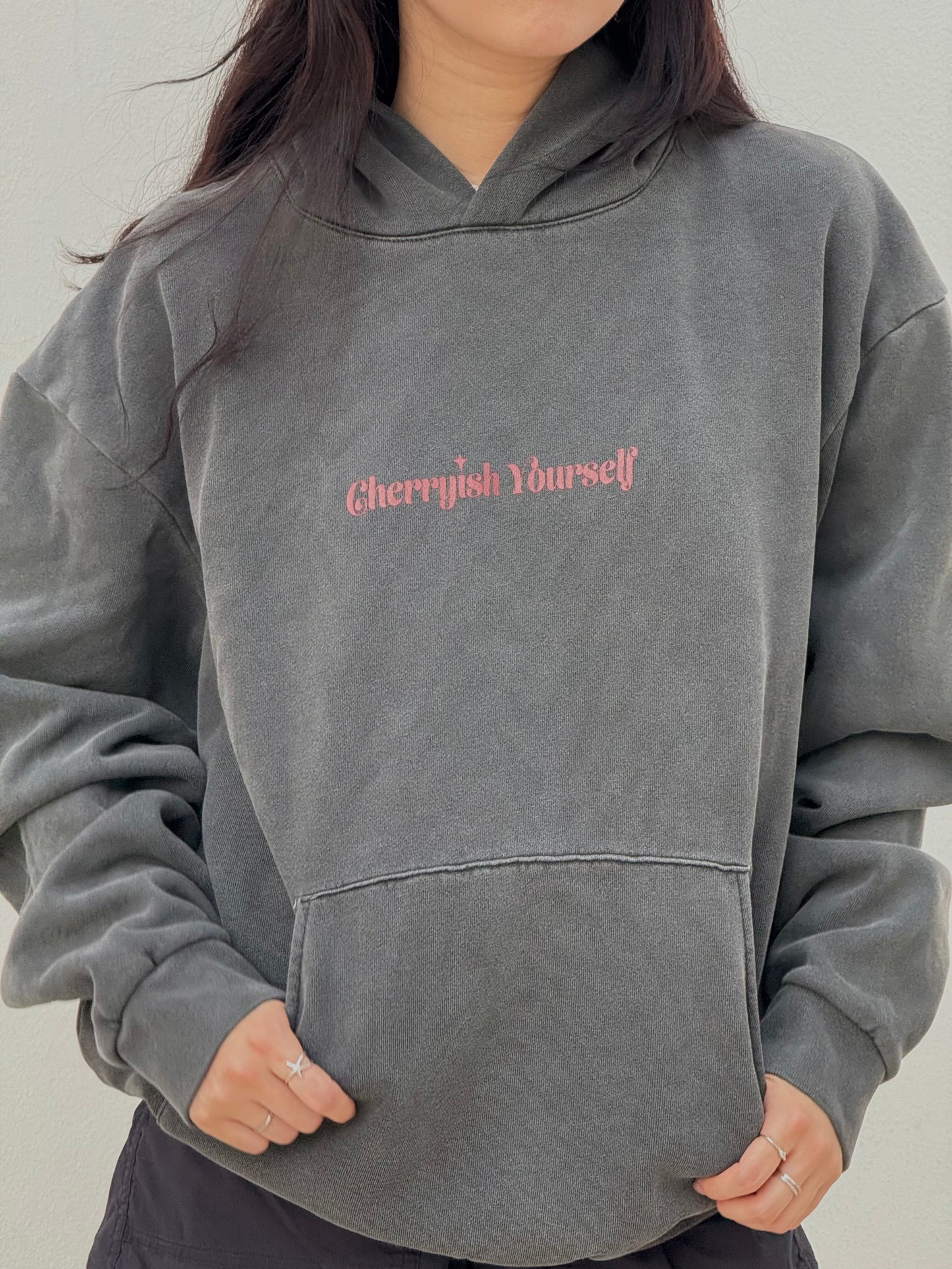 cherry walk hoodie