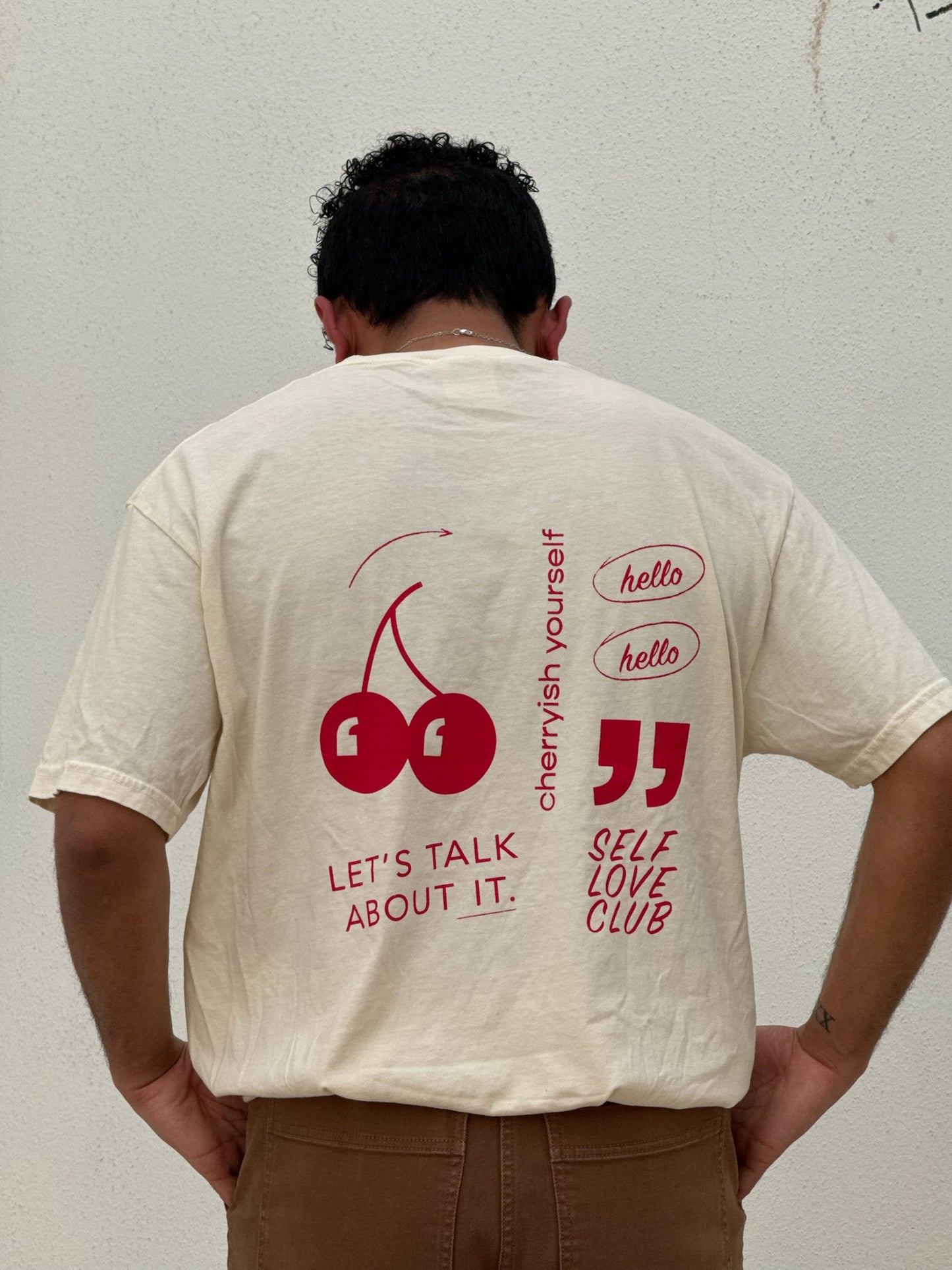 "cherry on the side" shirt